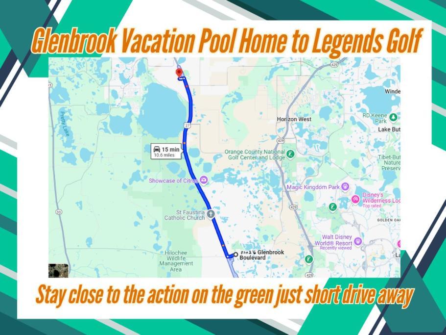 Glenbrook Vacation Poolspa Home Орландо Екстер'єр фото